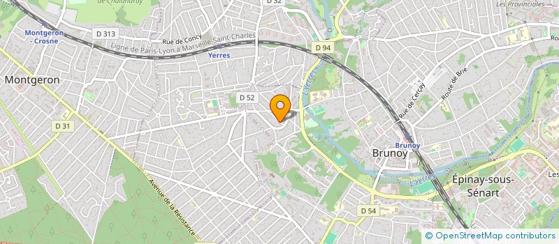 localisation de l'entreprise GREEN AMAG SAS à BRUNOY