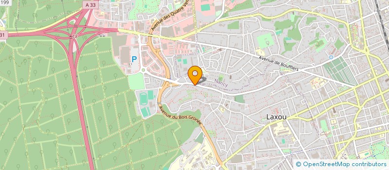 localisation de l'entreprise GREEN ARCHI à LAXOU