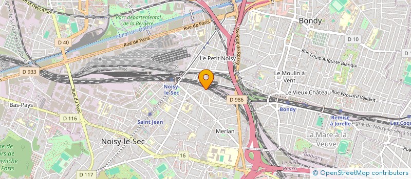 localisation de l'entreprise GREEN ART TRANSPORT à NOISY-LE-SEC