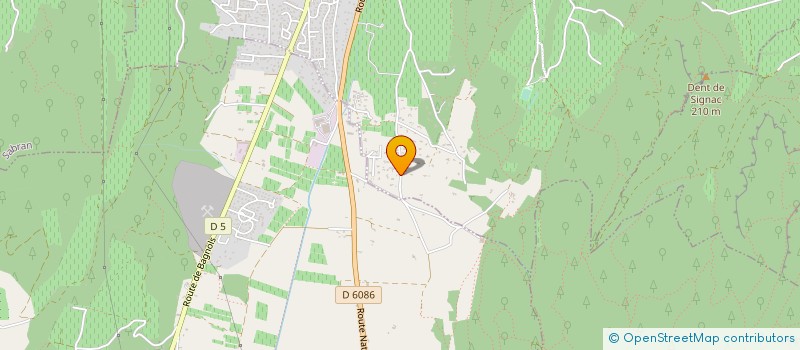 localisation de l'entreprise GREEN AUDIT  BAGNOLS-SUR-CEZE