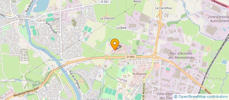 localisation de l'entreprise GREEN AVEST  CHANGE