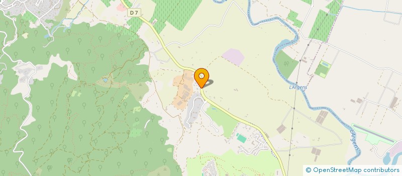 localisation de l'entreprise GREEN AZUR à ROQUEBRUNE-SUR-ARGENS