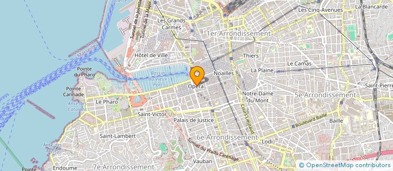 localisation de l'entreprise GREEN BEAR à MARSEILLE