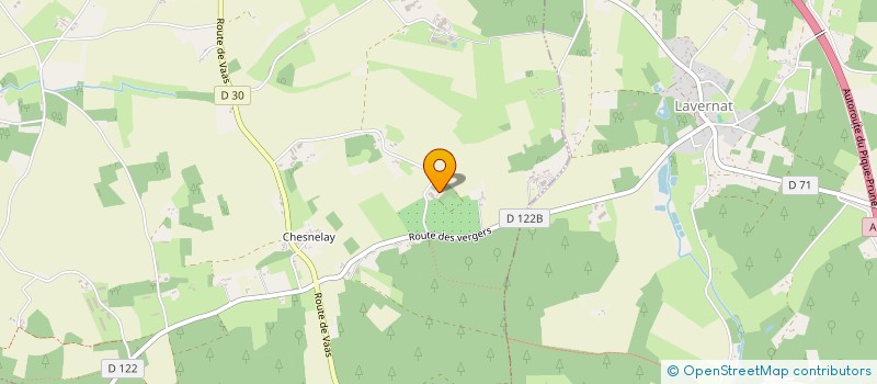 localisation de l'entreprise GREEN BEAR  VERNEIL-LE-CHETIF