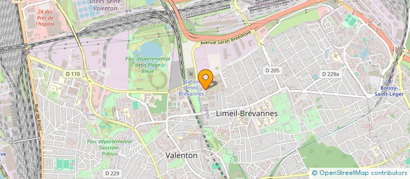 localisation de l'entreprise GREEN BENZ à LIMEIL-BREVANNES