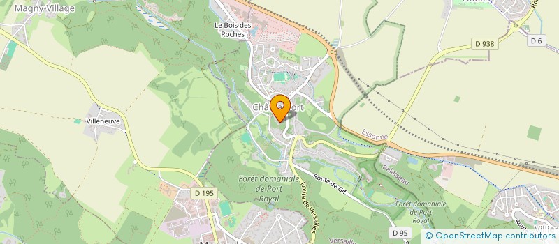 localisation de l'entreprise GREEN BIRD à CHATEAUFORT