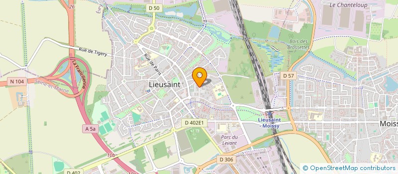 localisation de l'entreprise GREEN BOOK  LIEUSAINT