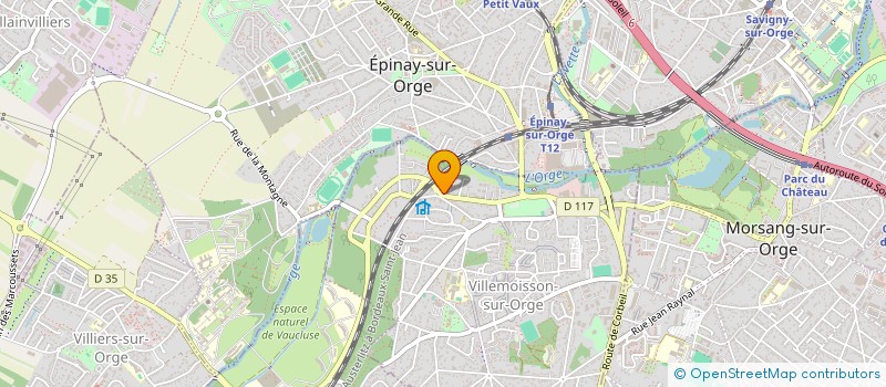 localisation de l'entreprise GREEN BORN ELEC à VILLEMOISSON-SUR-ORGE