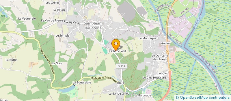 localisation de l'entreprise GREEN BREIZH DRIVE  RIEUX