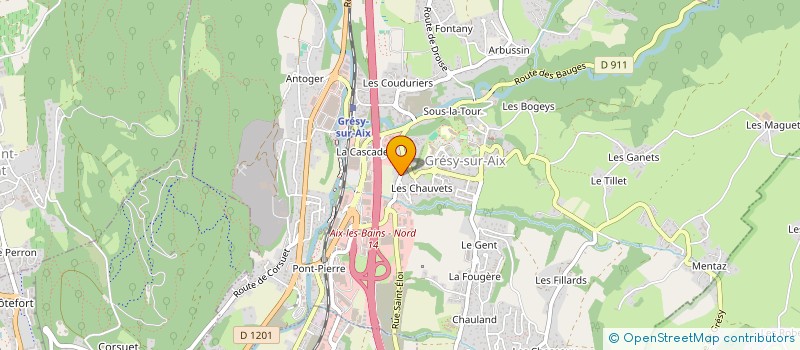 localisation de l'entreprise GREEN BULL CAPITAL  AIX-LES-BAINS