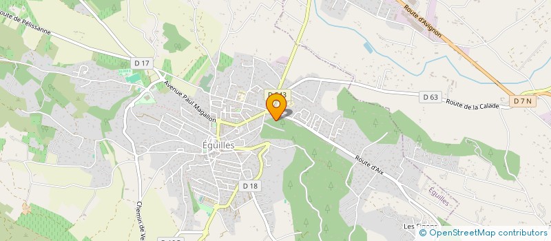 localisation de l'entreprise GREEN BUTTERFLY  EGUILLES