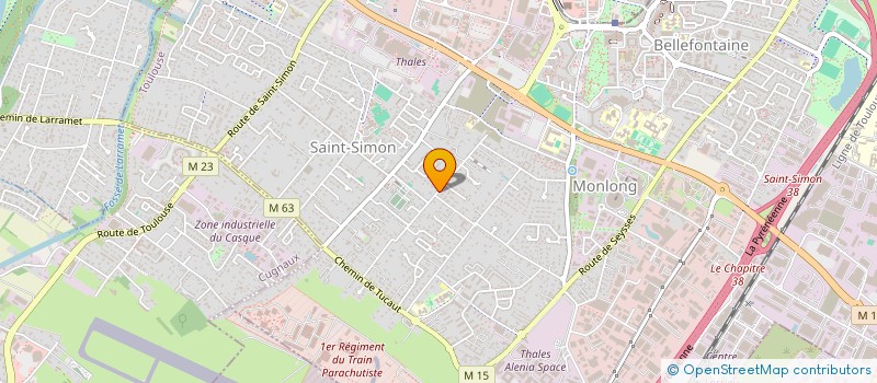 localisation de l'entreprise GREEN CAM à TOULOUSE