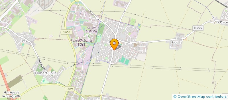 localisation de l'entreprise GREEN CANOPY à SOLIERS