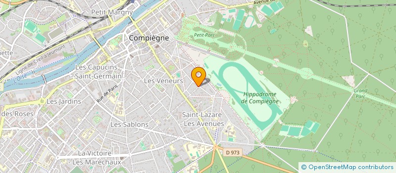 localisation de l'entreprise GREEN CAPPE  COMPIEGNE