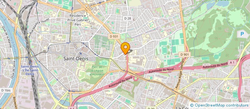 localisation de l'entreprise GREEN CAR RECOVERY à SAINT-DENIS