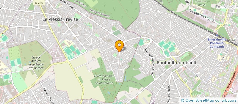 localisation de l'entreprise GREEN CAR SERVICES à CHAMPIGNY-SUR-MARNE