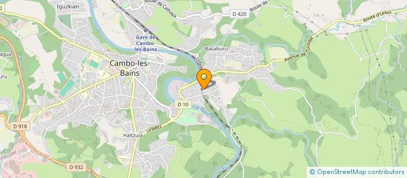 localisation de l'entreprise GREEN CHARGE SOLUTIONS à BAYONNE