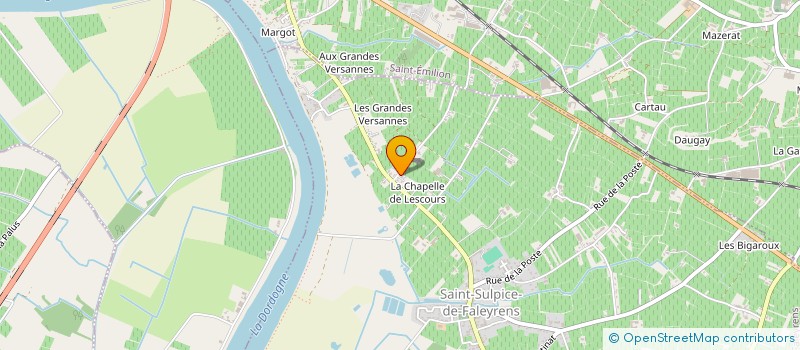 localisation de l'entreprise GREEN CLEAN STEAM  SAINT-SULPICE-DE-FALEYRENS