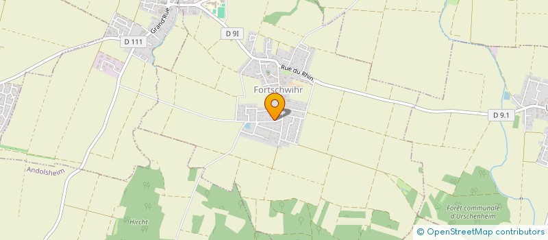 localisation de l'entreprise GREEN CONCEPT SPORT  JEBSHEIM