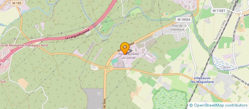 localisation de l'entreprise GREEN CONFORT à VILLENEUVE-LES-MAGUELONE