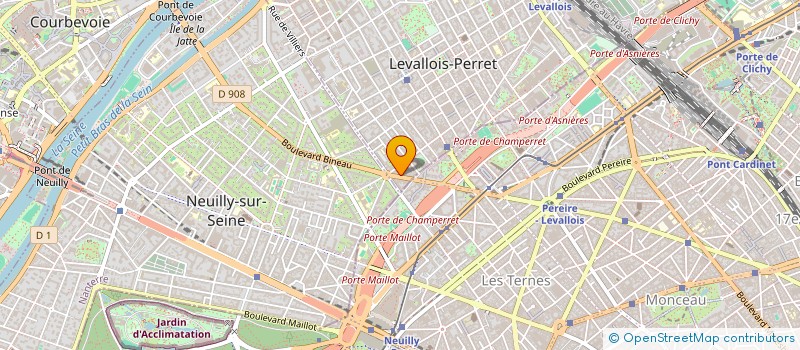 localisation de l'entreprise GREEN CONNECTED à LEVALLOIS-PERRET