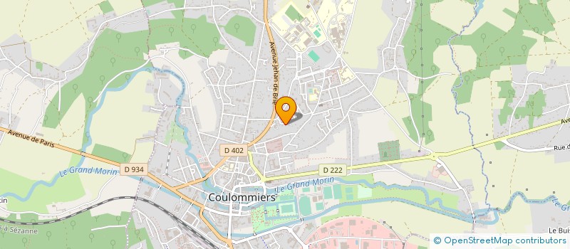 localisation de l'entreprise GREEN CONSO  COULOMMIERS