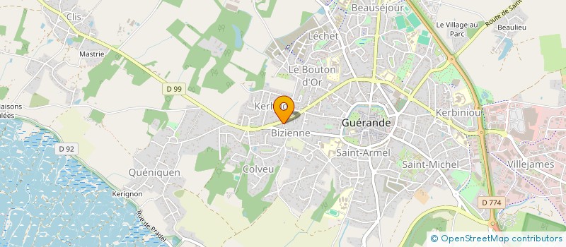 localisation de l'entreprise GREEN CONSULT SERVICES  GUERANDE