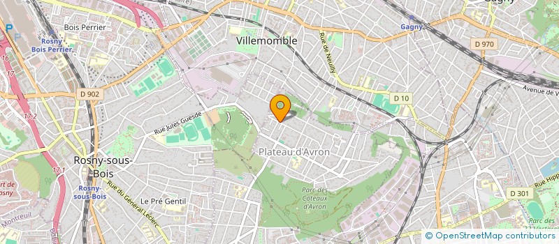 localisation de l'entreprise GREEN CONSULTING  NEUILLY-PLAISANCE