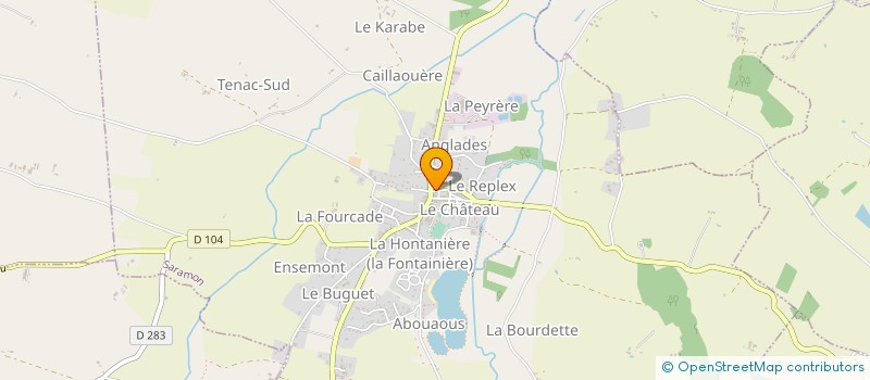 localisation de l'entreprise GREEN CONTROLE à SARAMON