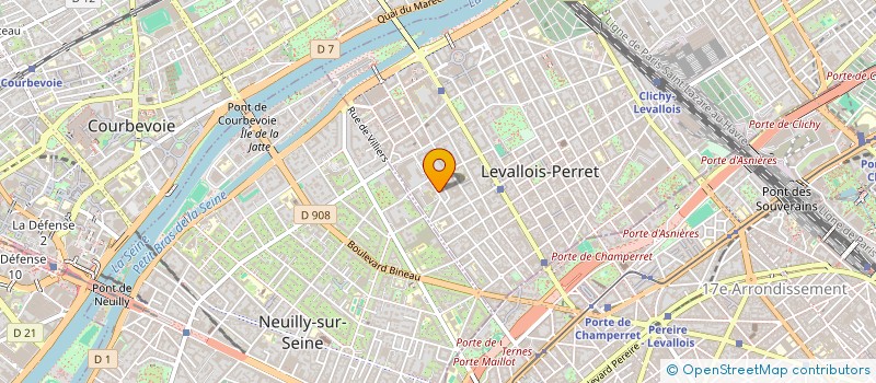 localisation de l'entreprise GREEN COPRO à LEVALLOIS-PERRET