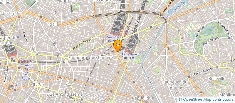 localisation de l'entreprise GREEN CORPORATE à PARIS