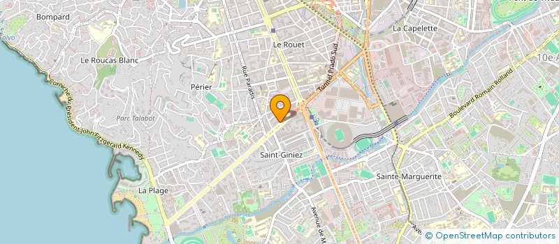 localisation de l'entreprise GREEN CUT à MARSEILLE