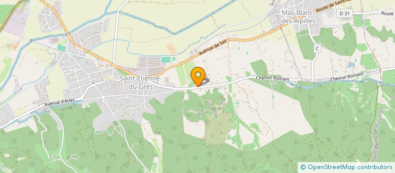 localisation de l'entreprise GREEN CYCLING ASSOCIATION  SAINT-ETIENNE-DU-GRES