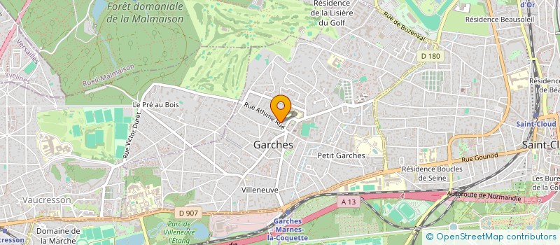 localisation de l'entreprise GREEN DAY CONSULTING à GARCHES