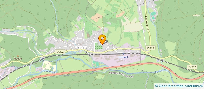 localisation de l'entreprise GREEN DEMOLITION BUSINESS  URMATT