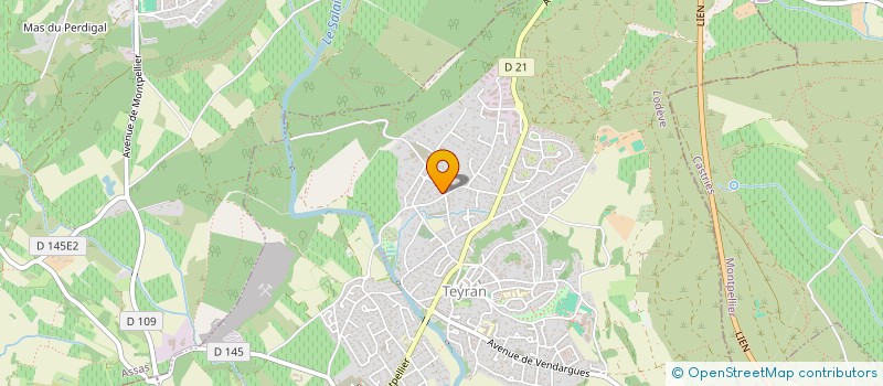 localisation de l'entreprise GREEN DIFFUSION  TEYRAN