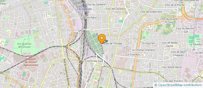 localisation de l'entreprise GREEN ECO ENERGIE à ORLEANS