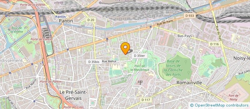 localisation de l'entreprise GREEN ECO SOLUTION  SAINT-BRICE-SOUS-FORET