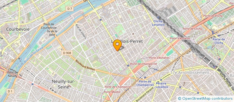 localisation de l'entreprise GREEN EDITIONS à LEVALLOIS-PERRET