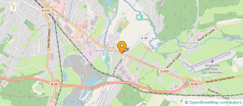 localisation de l'entreprise GREEN ENERGIE  SAINTE-MARGUERITE