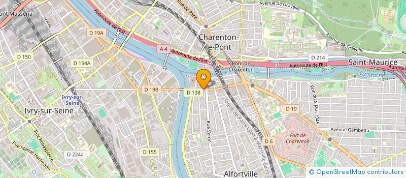 localisation de l'entreprise GREEN ENERGIE FRANCE à ALFORTVILLE