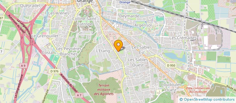 localisation de l'entreprise GREEN ENERGIES FRANCE à ORANGE