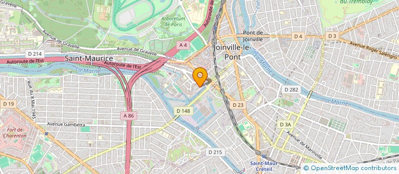 localisation de l'entreprise GREEN ENERGY à SAINT-MAURICE