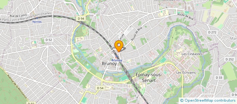 localisation de l'entreprise GREEN ENERGY ADVICE à BRUNOY