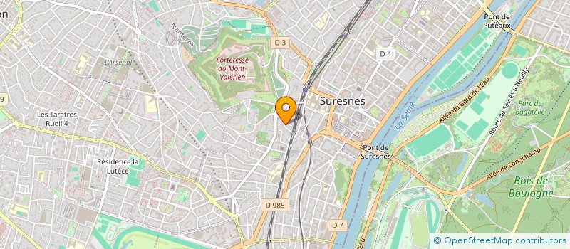 localisation de l'entreprise GREEN ENERGY CONSULTING à SURESNES