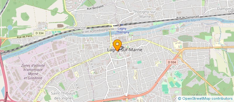 localisation de l'entreprise GREEN EXPERT PROPRETE  LAGNY-SUR-MARNE