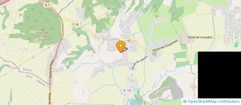 localisation de l'entreprise GREEN EYES  CHUZELLES