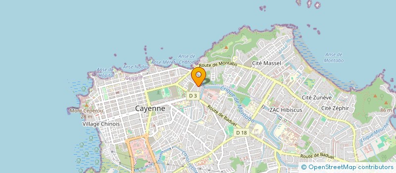 localisation de l'entreprise GREEN FOOD PARTNERS  CAYENNE