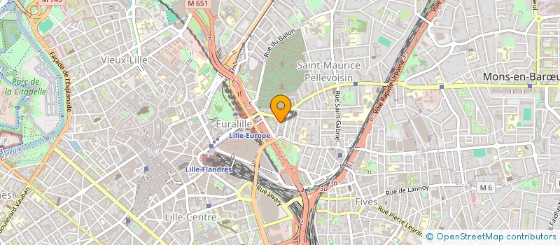 localisation de l'entreprise GREEN FOR WALL à LILLE