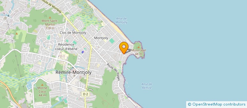 localisation de l'entreprise GREEN FOUR SEASONS 7  REMIRE-MONTJOLY